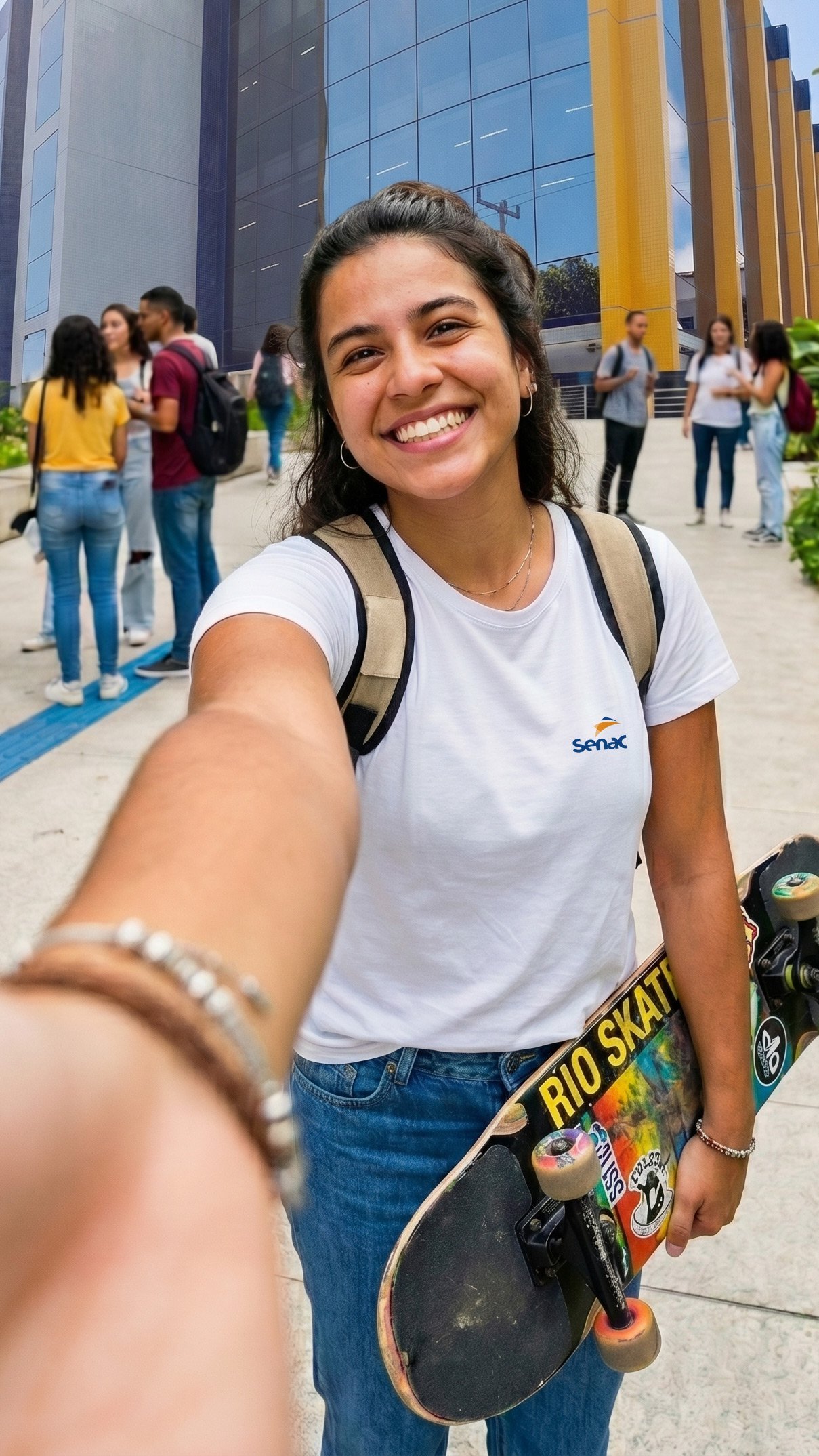 Estudante do Senac